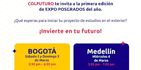 Hauptbild für Expo Posgrados Medellín 2024