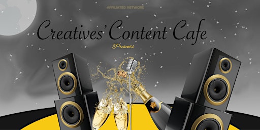 Imagem principal do evento Creatives' Content Cafe: Live Musical Experience