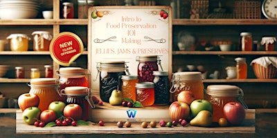 Imagem principal do evento Copy of Food Preservation 101 - Intro Jellies, Jams and Preserves