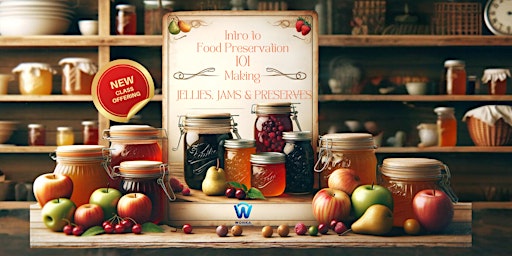 Immagine principale di Copy of Food Preservation 101 - Intro Jellies, Jams and Preserves 