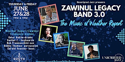 Imagem principal do evento ZAWINUL LEGACY BAND 3.0 The Music of Weather Report