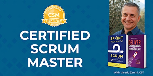 Certified Scrum Master CSM class (May 20-21-22) primary image