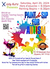 Paint and Sip For Autism
