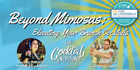 Beyond Mimosas: A Cocktail Class to Elevate Your Brunch