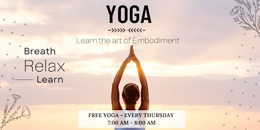 Image principale de FREE YOGA - Learn the art of Embodiment