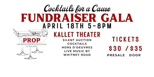Hauptbild für Cocktails for a Cause Fundraiser Gala