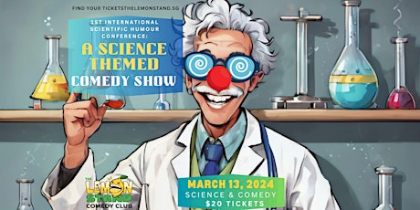 A Science Themed Comedy Show | Wednesday, March 13th @ The Lemon Stand primary image