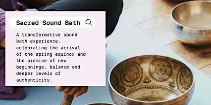 A Sacred Sound Bath primary image