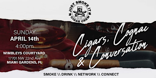 Cigars, Cogac & Conversation primary image