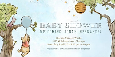 Imagem principal do evento Baby Shower Welcoming Jonah Andres Hernandez