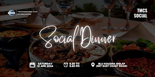 Imagem principal do evento TMCS Social: Greek Dinner