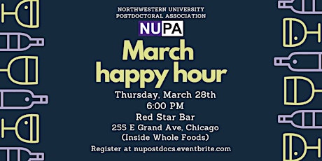 Primaire afbeelding van March Happy Hour - Chicago