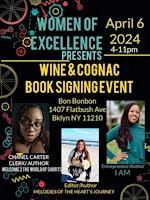 Women of Excellence presents WINE & COGNAC BOOK SIGNING EVENT primary image