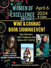 Women of Excellence presents WINE & COGNAC BOOK SIGNING EVENT