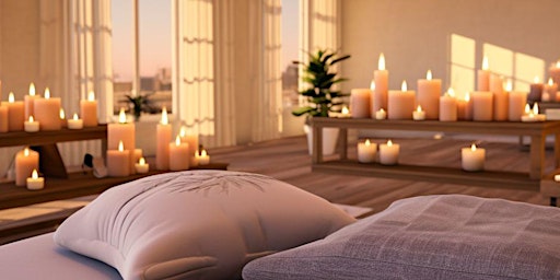 Imagem principal de Sound Bath Meditation & Aromatherapy Massage with Denise Peyre + Jennifer Kou