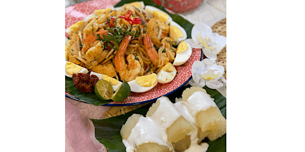 Dry Nyona Laksa & Thai Candied Tapioca Dessert