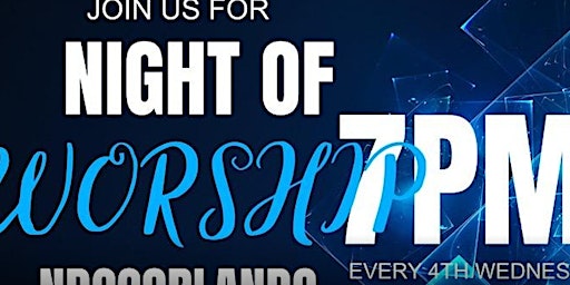 Imagen principal de Copy of Night of worship.