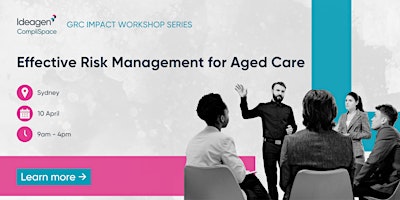 Primaire afbeelding van Workshop: Effective Risk Management for Aged Care