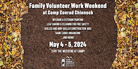 Family Volunteer Work Weekend 2024