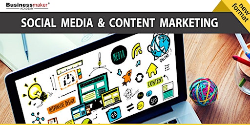 Image principale de Live Seminar: Social Media & Content Marketing