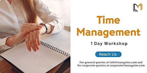 Hauptbild für Time Management 1 Day Training in Washington, D.C
