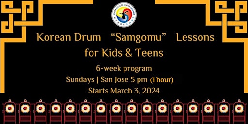 Hauptbild für "SAMGOMU" - Korean Traditional Drum Lessons for Kids and Teens