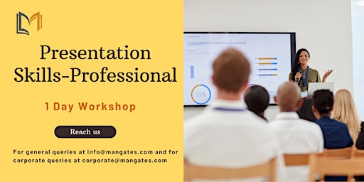 Imagem principal de Presentation Skills - Professional 1 Day Training in Ann Arbor, MI