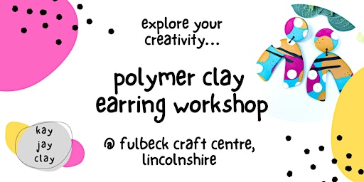 Polymer Clay Earring Workshop primary image