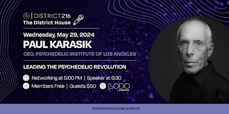 The District House (Wed. 5/29 with Paul Karasik)