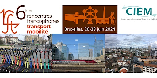 6e Rencontres francophones transport et mobilité primary image