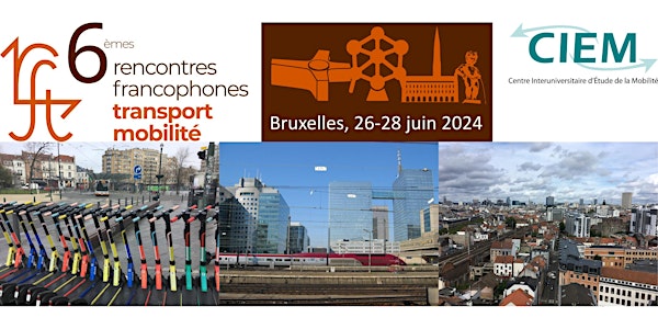 6e Rencontres francophones transport et mobilité