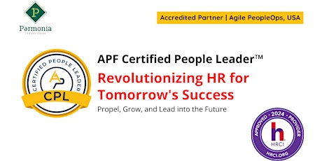 APF Certified People Leader™ (APF CPL™) | May 6-7, 2024