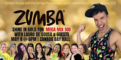 Primaire afbeelding van (50% SOLD) ZUMBA - SHINE IN GOLD FOR MEGAMIX 100