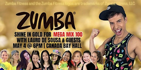 (20% SOLD) ZUMBA - SHINE IN GOLD FOR MEGAMIX 100