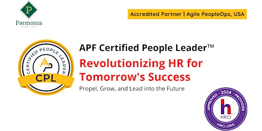 APF Certified People Leader™ (APF CPL™) | Sep 9-10, 2024 primary image