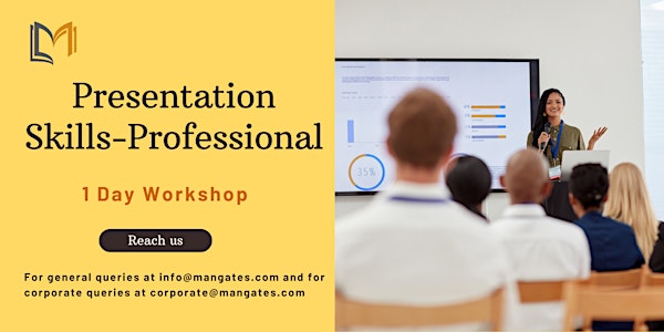 Presentation Skills - Professional 1 Day Training in Des Moines, IA