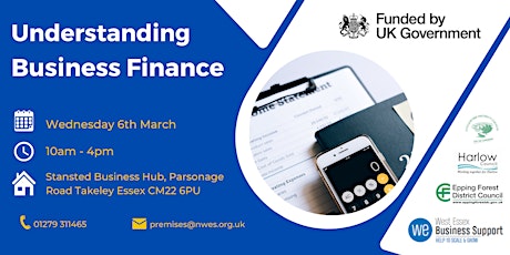 Understanding Business Finance - Free Workshop for SMEs primary image