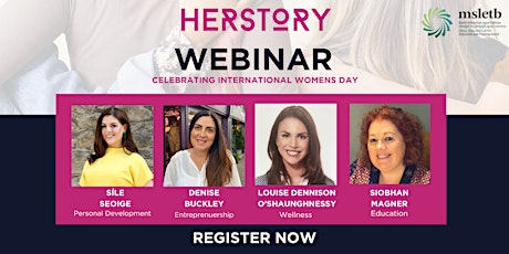 Imagen principal de HerStory - International Women's Day Webinar