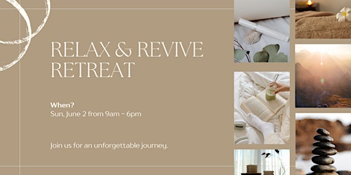 Relax & Revive Retreat primary image