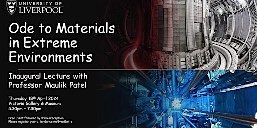 Imagen principal de Ode to Materials in Extreme Environments