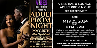 Image principale de VIBES ADULT PROM NIGHT