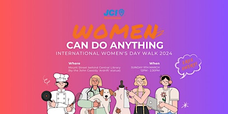 Image principale de IWD Walk for Women 2024