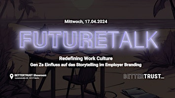 Primaire afbeelding van FutureTalk: Redefining Work Culture