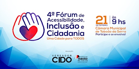 Imagem principal do evento 4º Fórum de Acessibilidade, Inclusão e Cidadania