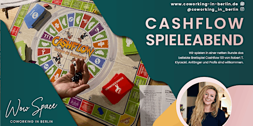 Immagine principale di Cashflow Spieleabend & Netzwerken in Berlin-Moabit 