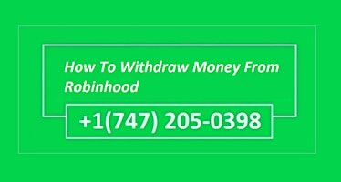 Primaire afbeelding van How To Withdraw Money From Robinhood
