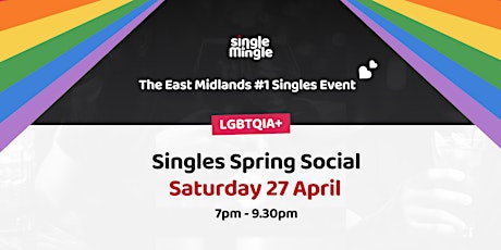 LGBTQIA+ Singles Spring Social (all ages) primary image