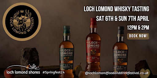 Whisky Tasting with Loch Lomond Whiskies primary image