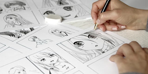 Primaire afbeelding van Half Term Art Club; Comic Style Drawing (Ages 12-16)