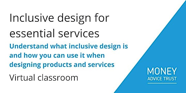 Inclusive design for essential services